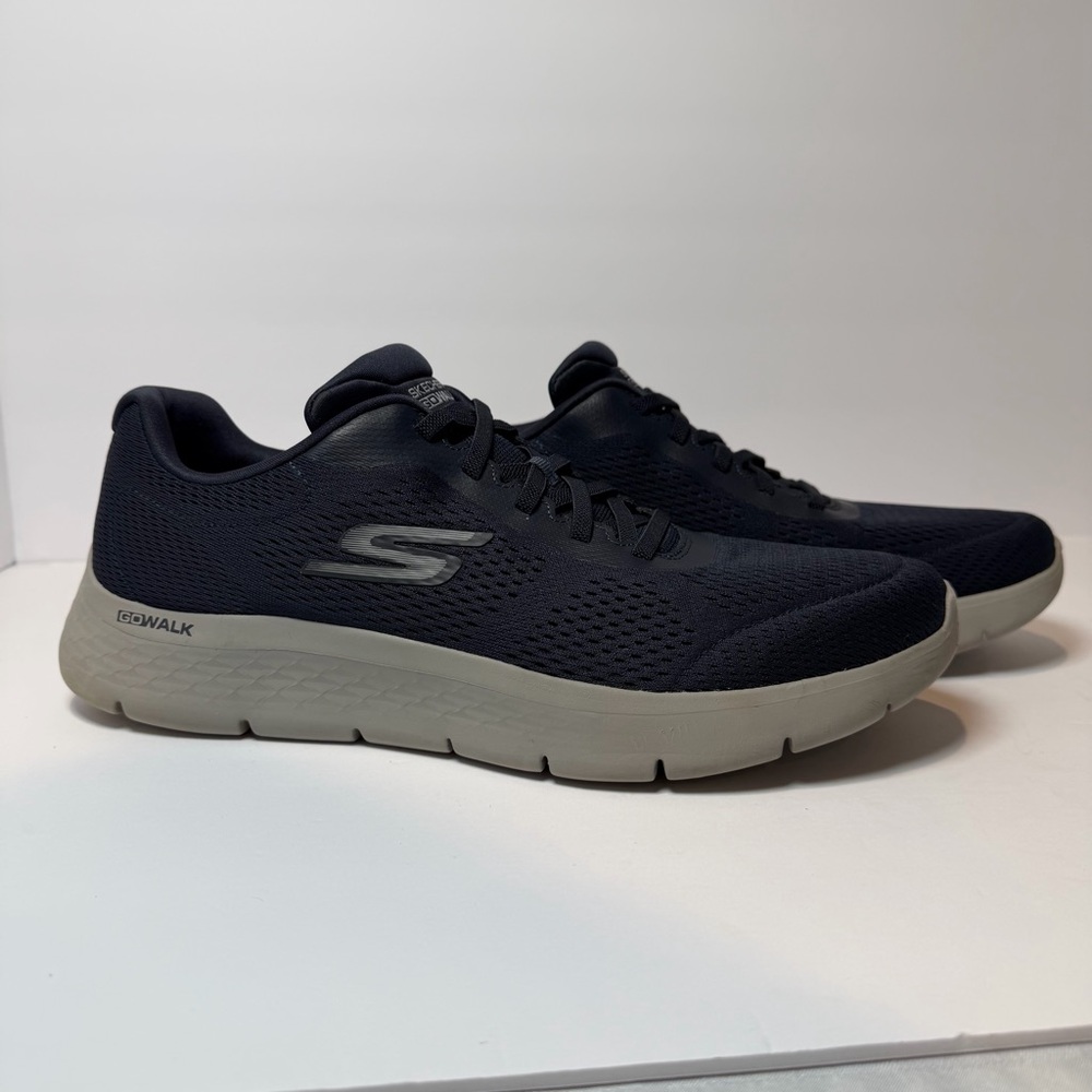 Skechers Men's‎ GO Walk Flex Vegan Washable Sneakers Size 14